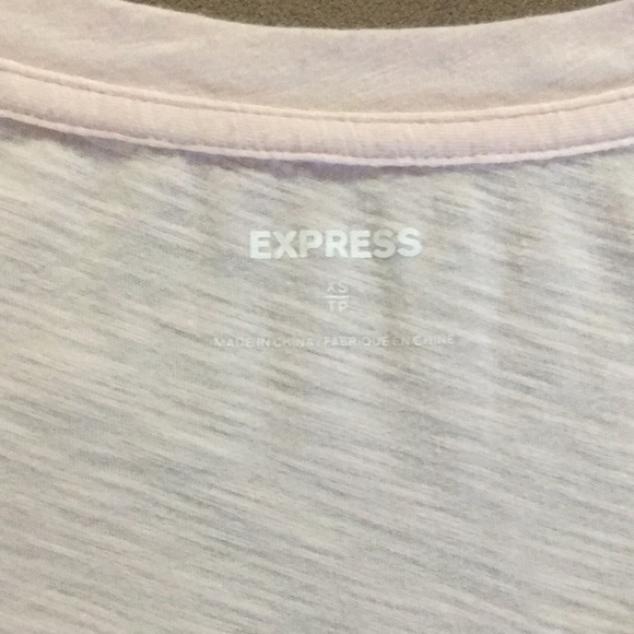 Express Tank Top XS Light Pink - Picture 3 of 3